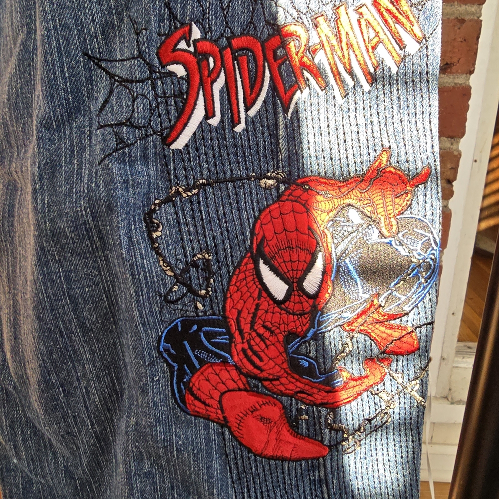 Johnny Blaze Spiderman Jeans View 3